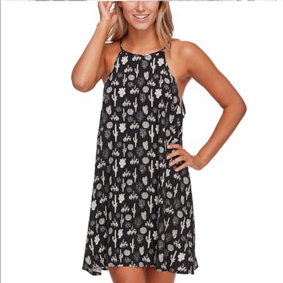 Eidon Dresses & Skirts - Eidon Black Cactus Print Sarah Dress Size L